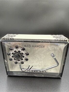 Beautiful Black Crystal Bag Hanger